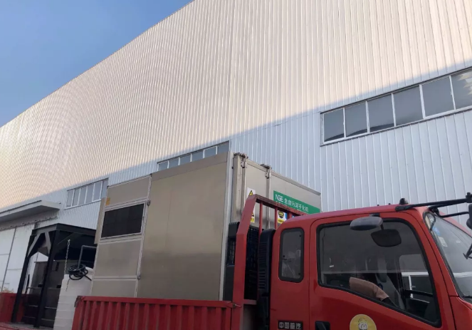 发货忙 | 新坤远污泥干化设备正发往客户现场