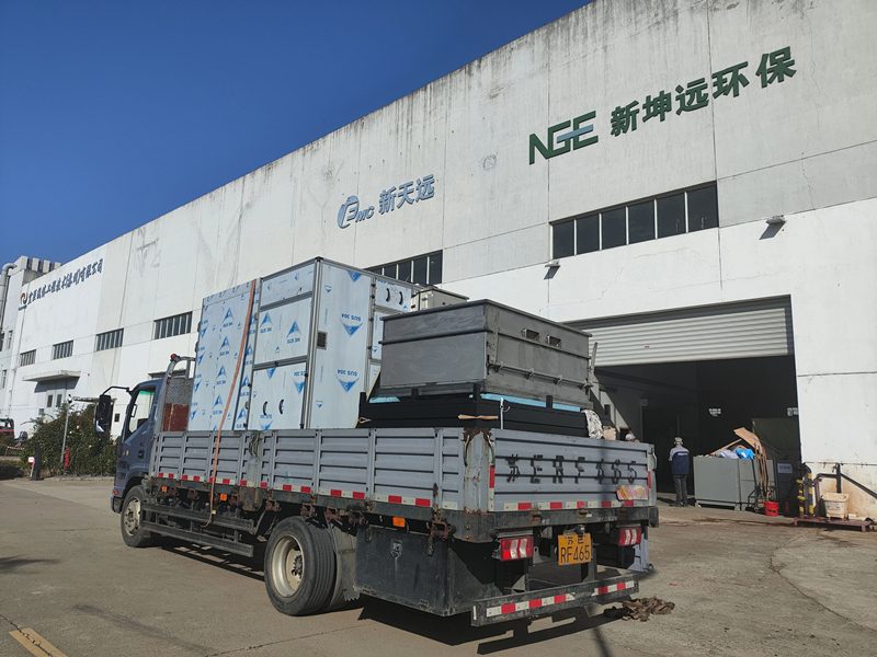 [First order set sail in Q4] Xinkunyuan cryogenic heat pump sludge drying equipment shipped today