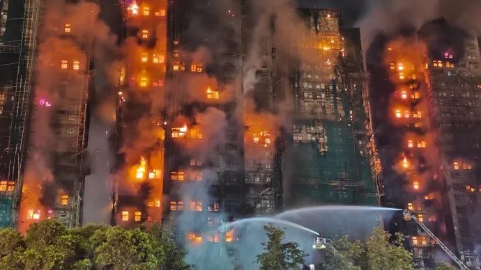 Hong Kong Fire: A Disaster, A Quadruple Alert 